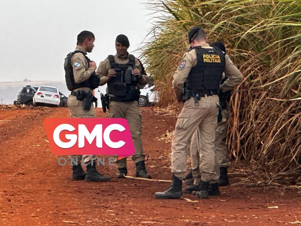 Polícia prende quatro suspeitos de assalto a fazenda na região de Maringá; cerco com drones e helicóptero segue