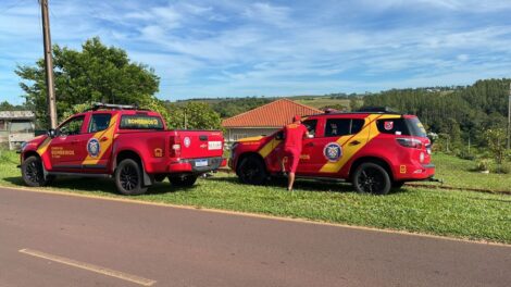 Bombeiros fazem buscas por homem que desapareceu após discussão familiar em Umuarama