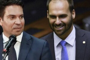 Câmara cancela passaportes de Eduardo Bolsonaro e Alexandre Ramagem