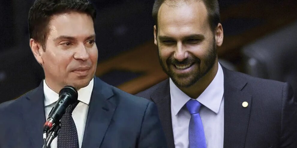 Câmara cancela passaportes de Eduardo Bolsonaro e Alexandre Ramagem