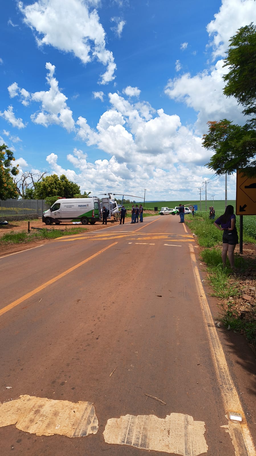 Jovem socorrido de helicóptero após acidente na região não resiste e morre em Maringá