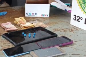 PM prende três suspeitos por furto e tráfico de drogas em Sarandi