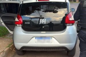 Carro roubado no Jardim Monte Rei, em Maringá, é recuperado pela Guarda Municipal