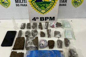 Denúncia anônima leva PM a prender dupla por tráfico em Maringá