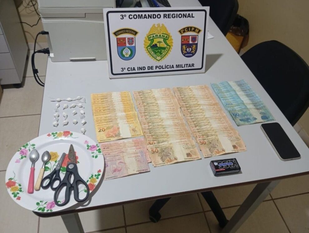 Dupla é presa no Paraná após se recusar a pagar consumo em lanchonete