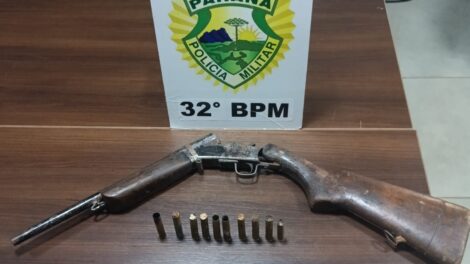 Idoso de 78 anos é preso após atirar contra primos em Paiçandu