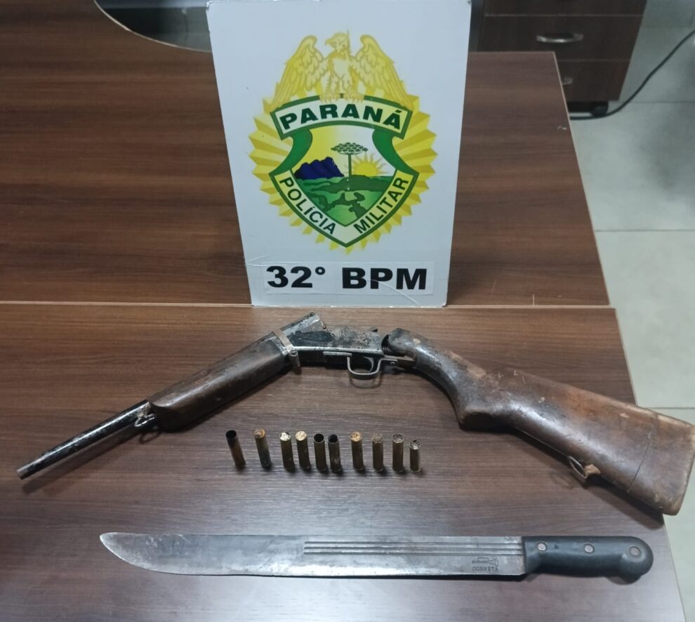 Idoso de 78 anos é preso após atirar contra primos em Paiçandu