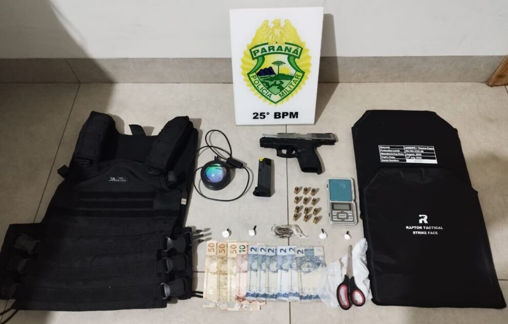 Na noite de Ano Novo, foragido da Justiça é morto após troca de tiros com a Polícia Militar, em Umuarama