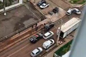 Novas imagens mostram confronto policial que terminou com dois mortos em Maringá; veja