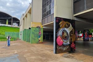 Secretaria de Cultura nega que tenha solicitado apagamento de grafites na Vila Olímpica