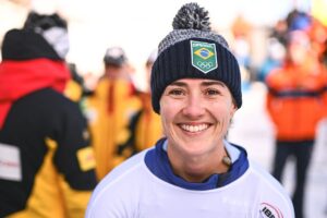 Skeleton: Nicole Silveira é bronze em etapa da Copa do Mundo na Suíça