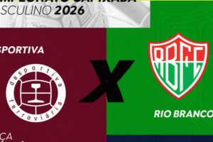 TV Brasil exibe jogo entre Desportiva Ferroviária e Rio Branco