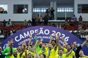 Brasil bate Argentina e conquista 12º título na Copa América de Futsal