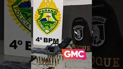 Choque prende dois suspeitos por roubo e porte ilegal de arma de fogo em Maringá
