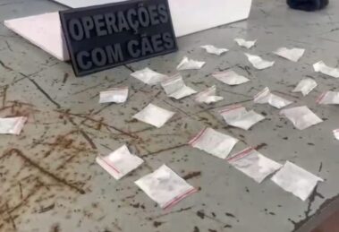 Homem é preso com 27 papelotes de cocaína durante patrulhamento no Jardim Alvorada, em Maringá