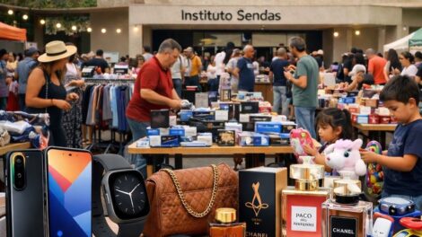 Instituto Sendas promove bazar beneficente com mercadorias doadas pela Receita Federal neste sábado (7)