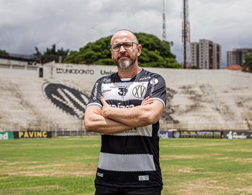 Moisés Egert, ex-XV de Piracicaba, é o novo técnico do Maringá FC