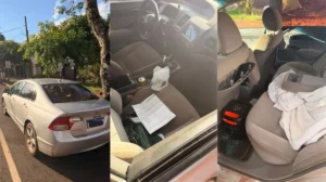 Mulher se tranca em carro de sequestradores e dirige até a polícia no PR