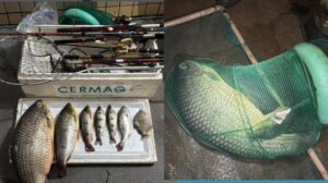 Polícia Militar prende dois homens por pesca irregular em pesqueiro