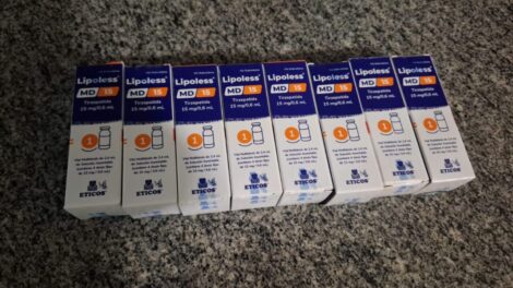 Polícia apreende oito caixas da “Mounjaro do Paraguai” na PR-323