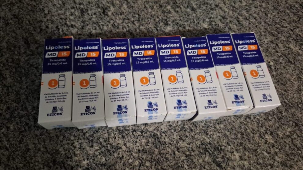 Polícia apreende oito caixas da “Mounjaro do Paraguai” na PR-323