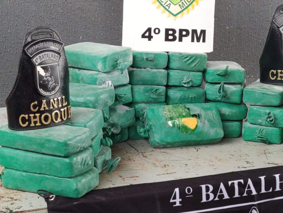 Polícia encontra R$ 1 milhão em crack escondido em fundo falso de veículo em Maringá