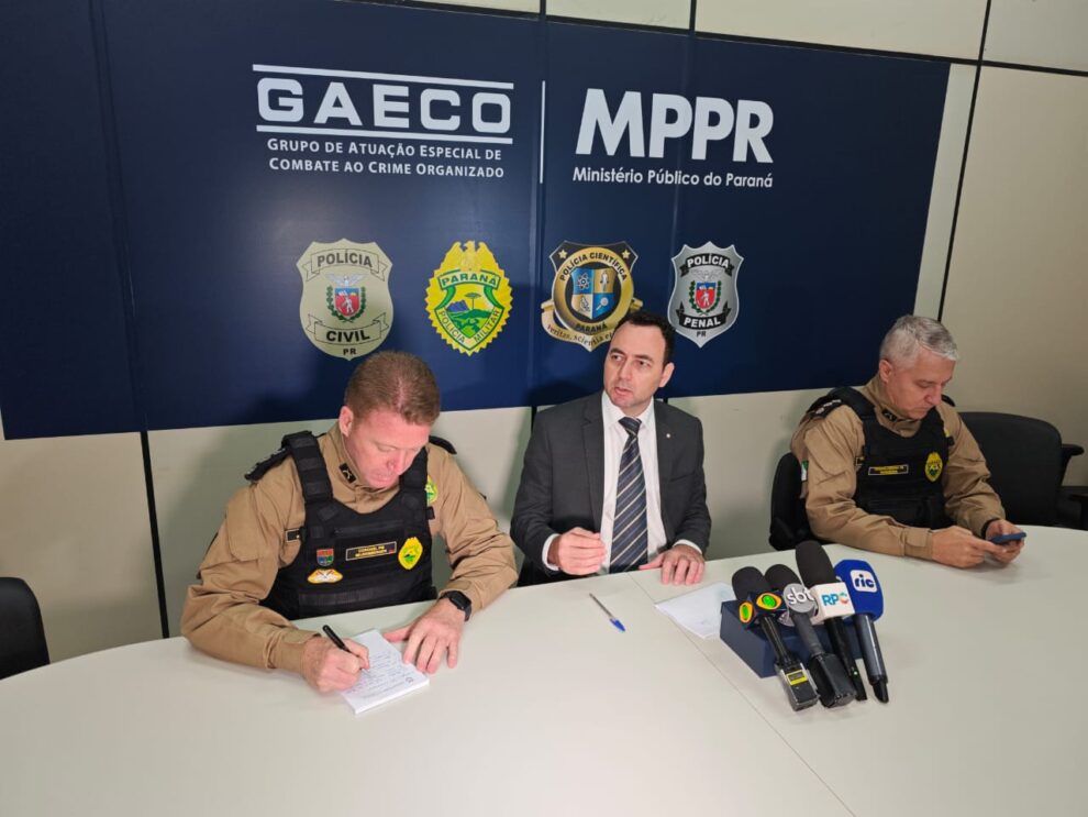Policiais presos em Maringá são investigados por realizar assassinatos por encomenda de organização criminosa