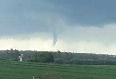 Simepar registra quatro casos de nuvem funil em menos de dez dias no Paraná