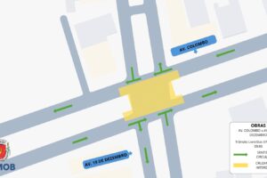 Avenida Colombo terá trechos interditados nesta sexta-feira (13) para obras de recapeamento asfáltico