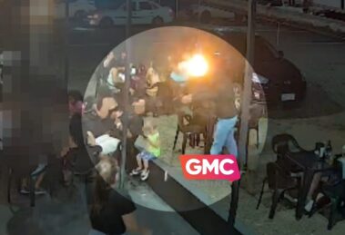 Câmera de segurança registra execução em lanchonete da região de Maringá