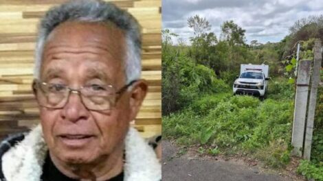 Corpo de idoso desaparecido é encontrado em pedaços e sem a cabeça; filha e genro confessaram