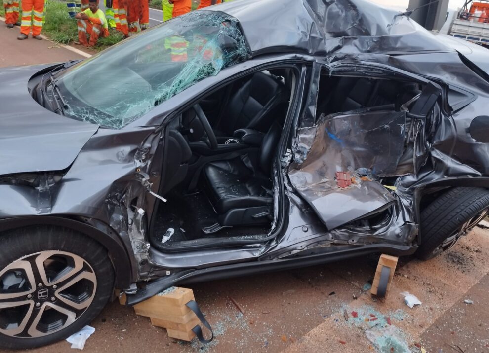 Cunhado de deputado fica em estado grave após acidente na BR-376, em Marialva