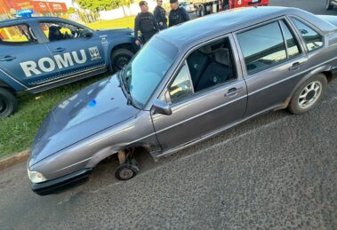 Fugitivo da Colônia Penal é novamente preso após perseguição no Contorno Sul, em Maringá