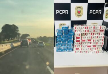 Homem investigado por estupro de vulnerável em Maringá é abordado pela polícia ao retornar do Paraguai; vídeo