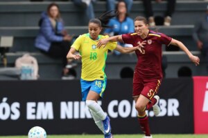 Seleção feminina perde de 2 a 1 para Venezuela em amistoso