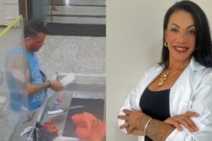 Acusado de matar professora com mais de 30 facadas em Sarandi passa por audiência e pode ir a júri popular