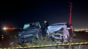 Batida entre dois carros tira a vida de homem de 50 anos em Marialva