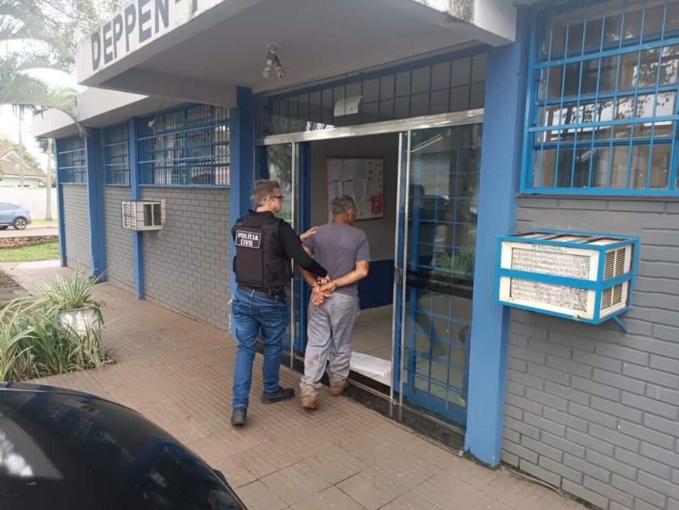 Foragido desde 2017 por estupro de vulnerável é preso em assentamento rural na região de Maringá; vídeo