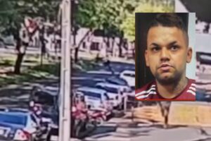 Homem que matou barbeiro e cliente em Maringá está foragido da Justiça e tem foto divulgada pela polícia