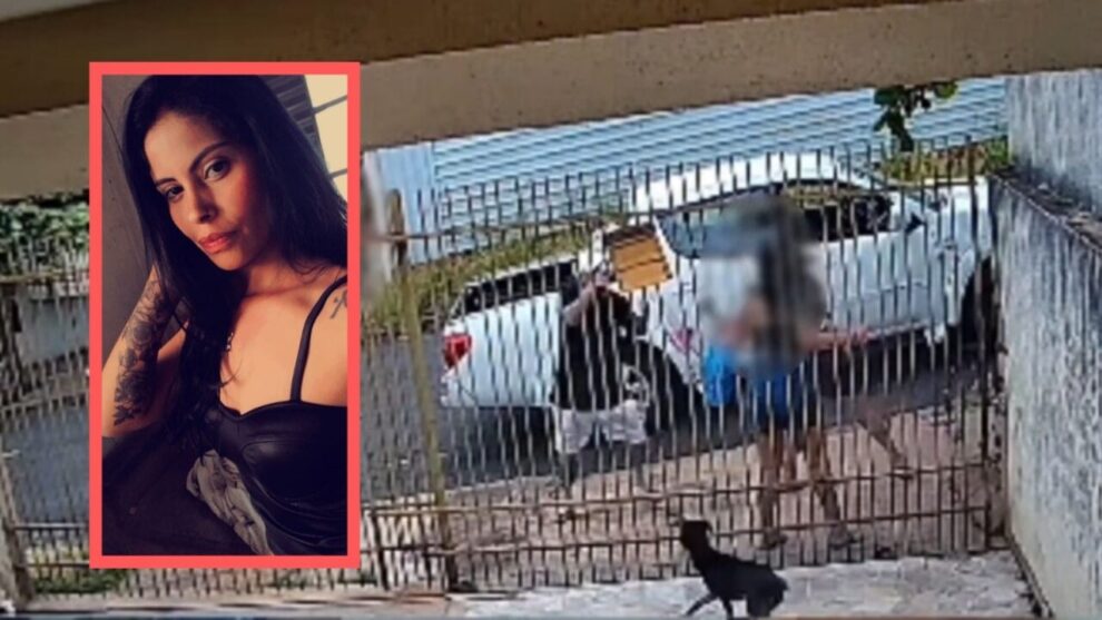 Imagens mostram discussão que terminou em feminicídio em Mandaguaçu; vítima era moradora de Maringá