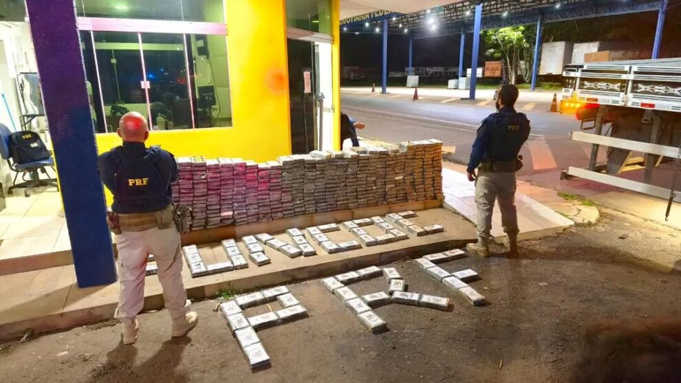 Morador de Sarandi é preso com 500 kg de cocaína avaliados em R$ 30 milhões no Tocantins