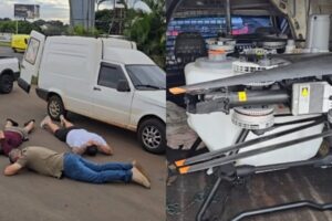 Operação em Maringá apreende drone avaliado de R$ 200 mil e quatro homens são presos em flagrante