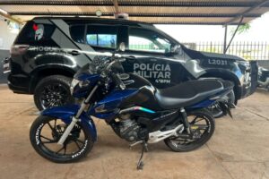 PM usa Olho Vivo para recuperar motocicleta furtada em Maringá