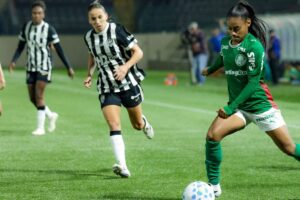 BR feminino: Palmeiras goleia Atlético-MG e assume vice-liderança