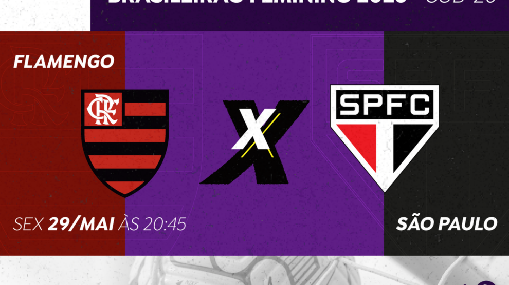 Brasileirão Feminino Sub-20: TV Brasil transmite Flamengo X São Paulo