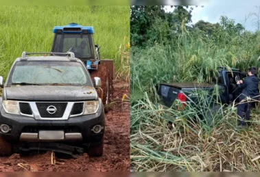 Caminhonete de homem encontrado morto após desaparecer em Jandaia do Sul é localizada