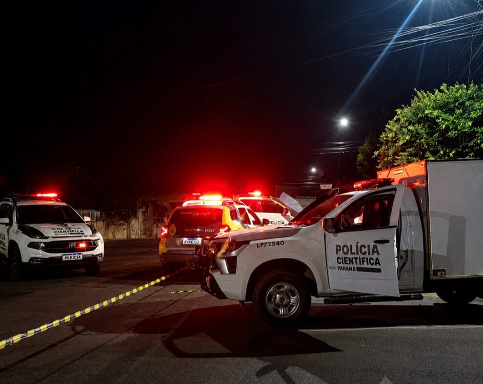 Dois homens morrem em troca de tiros e uma mulher fica ferida na região de Maringá