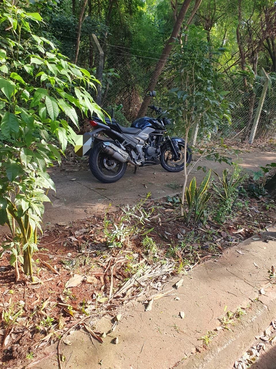 Moto furtada é recuperada apenas 40 minutos após crime em Maringá