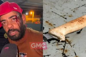 'Não me arrependo', diz homem preso por matar colega com facada no pescoço em Sarandi; veja o depoimento