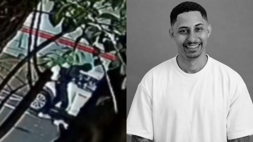 Câmera de segurança registrou execução de jovem no centro de Maringá